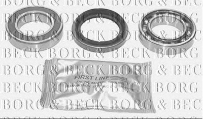 BORG & BECK bwk446 -  Комплект подшипника ступицы колеса